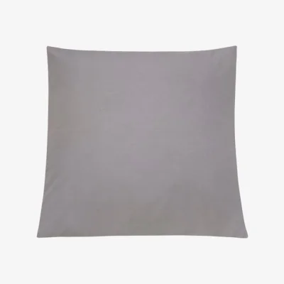 Dunelm Pure Cotton Wedge Pillowcase Dove (Grey)