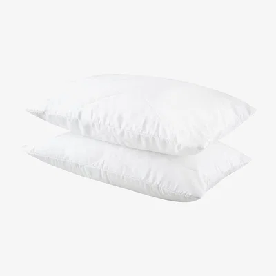 Dunelm Dorma Tencel Pillow Protector Pair White
