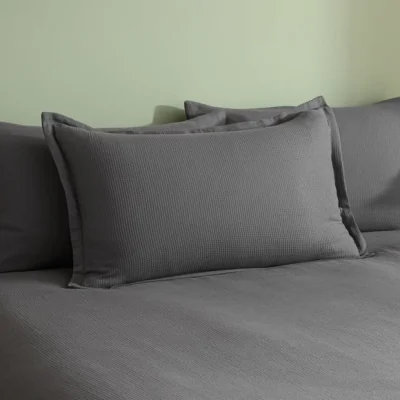 Dunelm Newston Waffle Polycotton Oxford Pillowcase