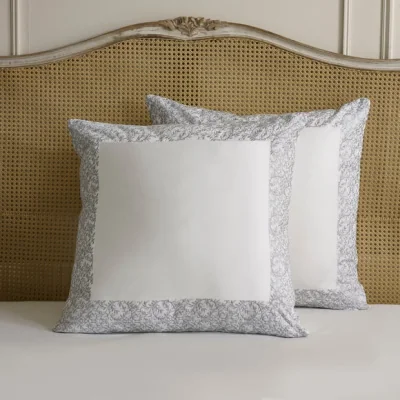 Dunelm Dorma Elmley Embroidered 100% Cotton Pillowsham