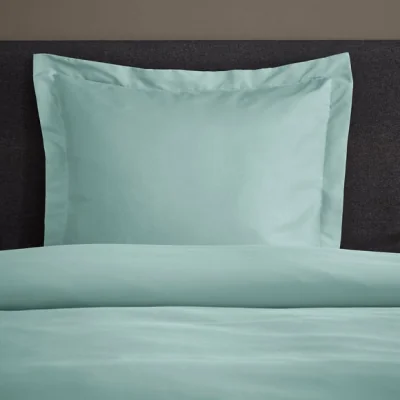 Dunelm Fogarty Soft Touch Continental Pillowcase Duck Egg (Blue)