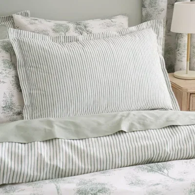 Dunelm Toile Trees Polycotton Oxford Pillowcase