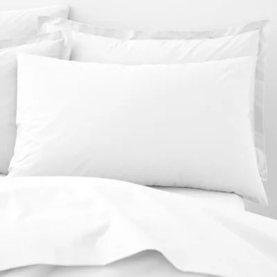 Dunelm Organic Cotton Standard Pillowcase Pair White