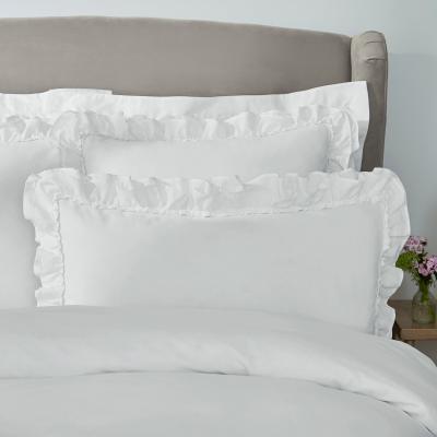 Dunelm Dorma Purity Cavendish Oxford Pillowcase Pair White