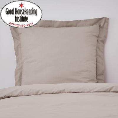 Dunelm Non Iron Plain Dye Natural Continental Pillowcase Natural