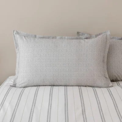 Dunelm Pia Slub 100% Cotton Oxford Pillowcase