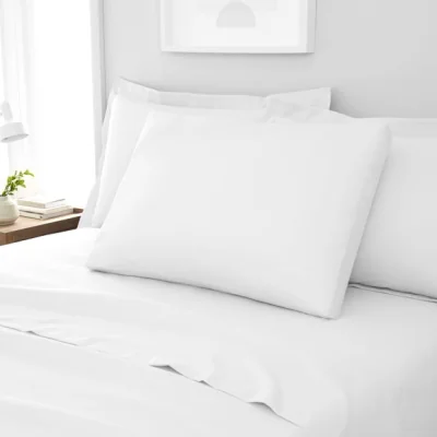 Dunelm Fogarty Soft Touch Box Pillowcase White
