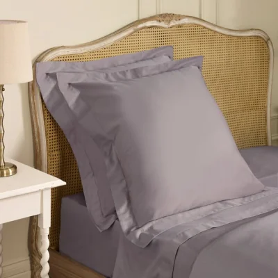 Dunelm Dorma Luxe Egyptian Cotton Sateen Continental Pillowcase