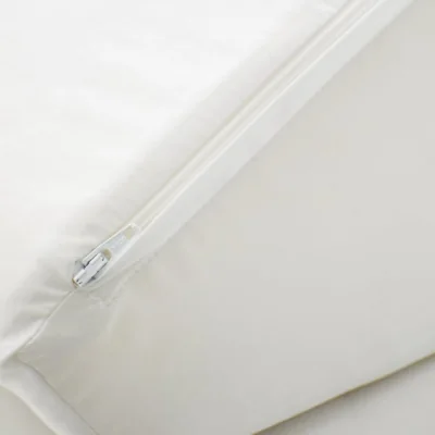Dunelm Pure Cotton Leg Contour Pillowcase White