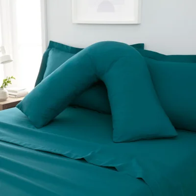 Dunelm Fogarty Soft Touch V-shape Pillowcase Ocean