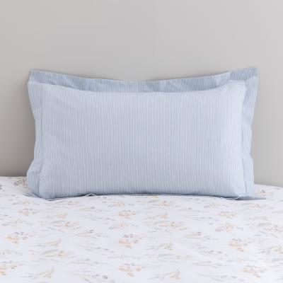 Dunelm Harriet Floral Blue 100% Cotton Oxford Pillowcase Blue/White