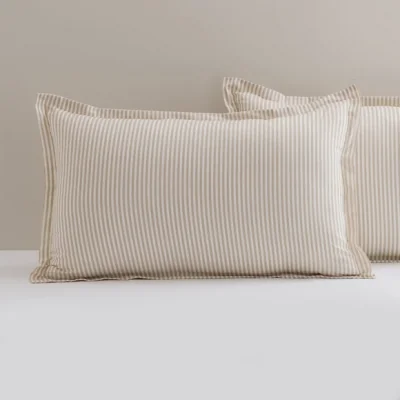 Dunelm Durham Stripe 100% Cotton Oxford Pillowcase