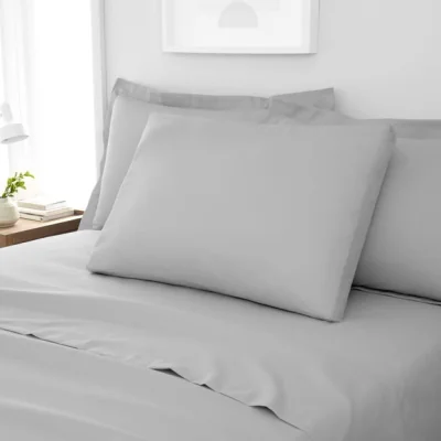Dunelm Fogarty Soft Touch Box Pillowcase Platinum