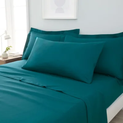 Dunelm Fogarty Soft Touch Kingsize Pillowcase Pair Ocean