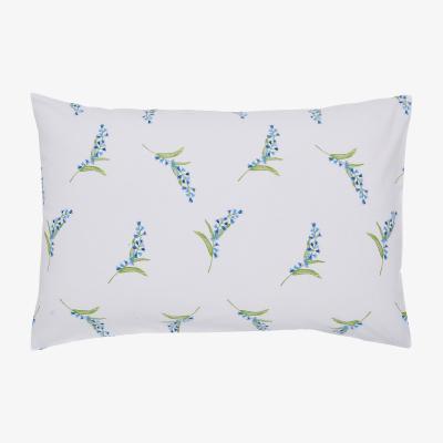 Dunelm Joules Bluebell Ditsy Blue 100% Cotton Standard Pillowcase Pair Blue