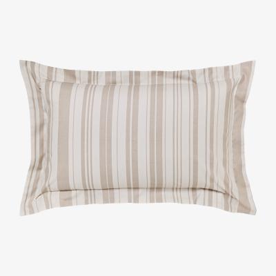 Dunelm Laura Natural Jacquard Oxford Pillowcase Cream
