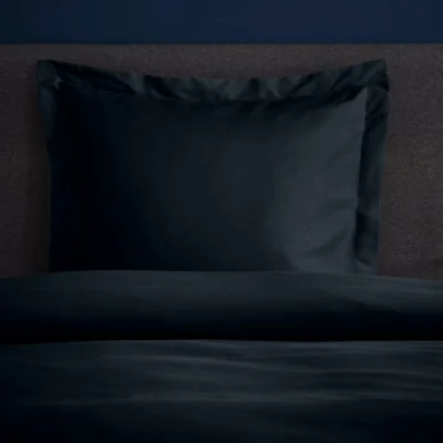 Dunelm Fogarty Soft Touch Luxe Navy Continental Square Pillowcase Luxe Navy