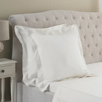 Dunelm Dorma Classic Cotton Sateen Continental Pillowcase