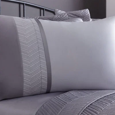 Dunelm Owen Grey Housewife Pillowcase Grey