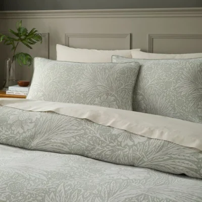 Dunelm Marigold Jacquard Standard Pillowcase Pair