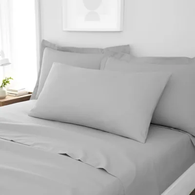 Dunelm Fogarty Soft Touch Kingsize Pillowcase Pair Platinum