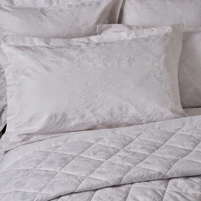 Dunelm Dorma Purity Kempley White Oxford Pillowcase Pair White