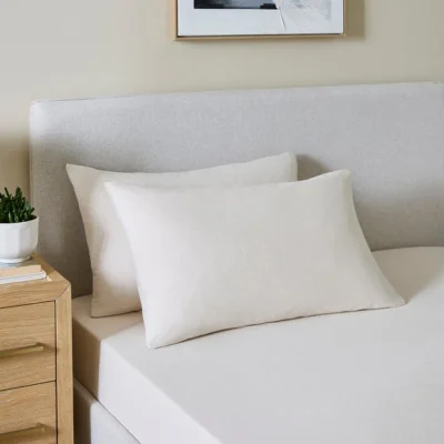 Dunelm Cotton Jersey Standard Pillowcase Pair