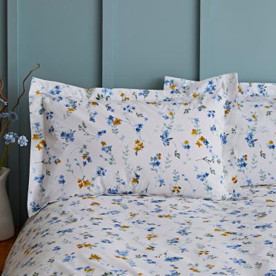 Dunelm Sylvia Oxford Pillowcase Blue