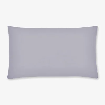 Dunelm Pure Cotton Plain Dye Standard Pillowcase Pair Lilac