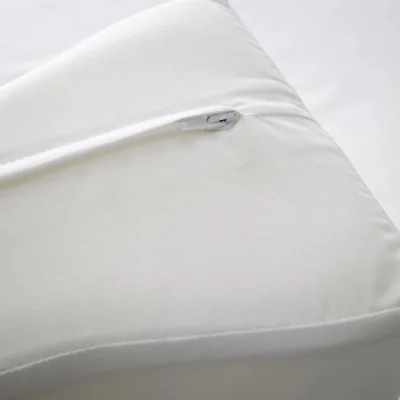 Dunelm Pure Cotton Knee Wedge Pillowcase White
