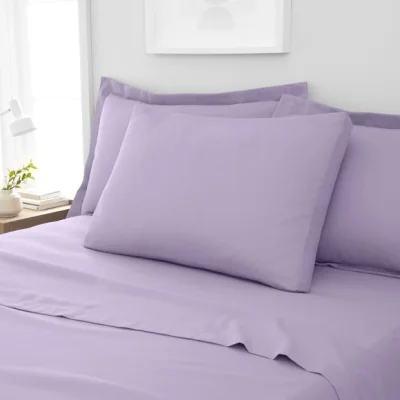 Dunelm Fogarty Soft Touch Box Pillowcase Mauve