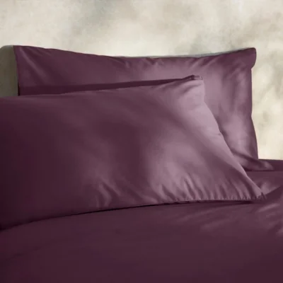 Dunelm 100% Egyptian Cotton 220 Thread Count Standard Pillowcase Pair