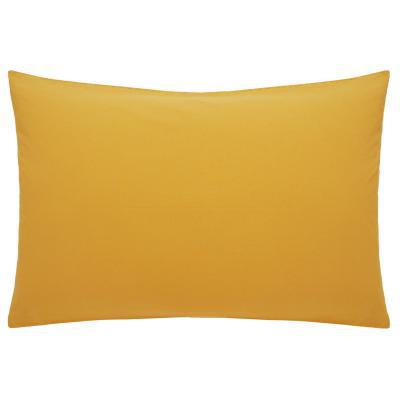 Habitat Habitat Washed Cotton Standard Pillowcase Pair - Mustard