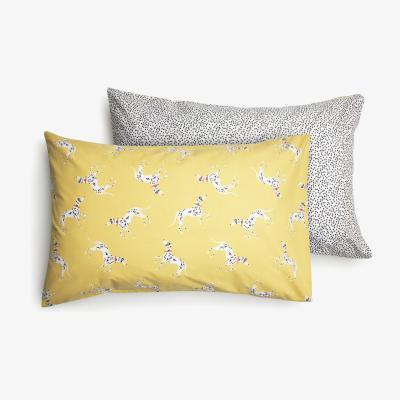 Habitat Habitat Dalamation Housewife Pillowcase Pair - Yellow