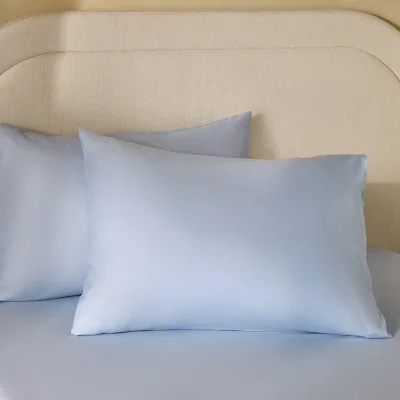 Habitat Habitat Plain Pale Blue Pillowcase Pair