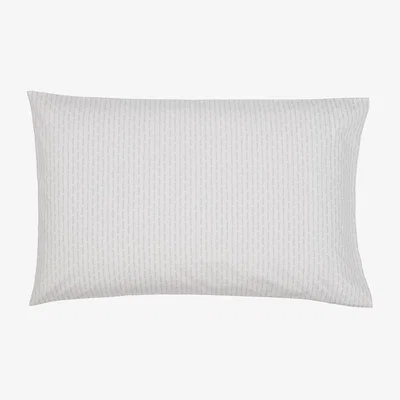 Homebase Silva Standard Pillow Case Pairs Cloud Grey