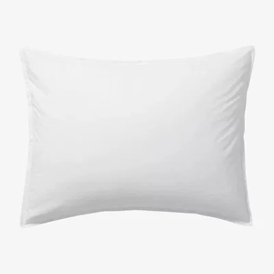 John Lewis west elm Organic Cotton Standard PiIlowcases, Set of 2, White