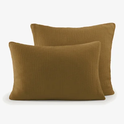 La Redoute Yafa 100% Organic Cotton Muslin 200 Thread Count Pillowcase