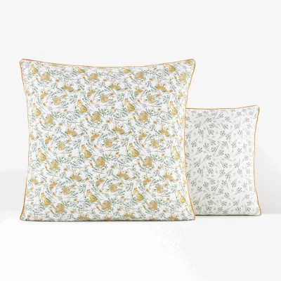 La Redoute In the Wood Forest Animal Cotton Pillowcase