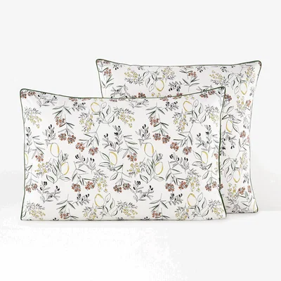 La Redoute Rosalina Cotton Percale Pillowcase