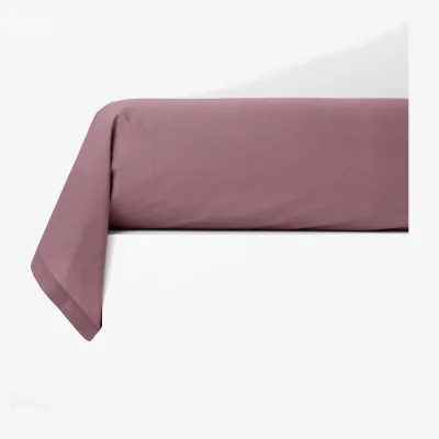 La Redoute Best Quality Plain 100% Cotton Percale 200 Thread Count Bolster Pillowcase