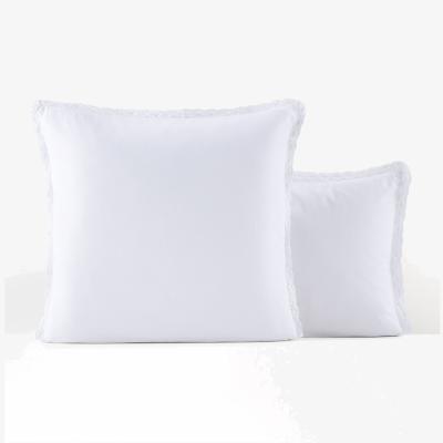 La Redoute Alhambra Crochet Lace 100% Washed Cotton Pillowcase