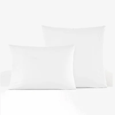 La Redoute Best Quality Plain 100% Cotton Percale 200 Thread Count Pillowcase