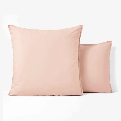 La Redoute Pillowcase in Plain Organic Cotton Percale