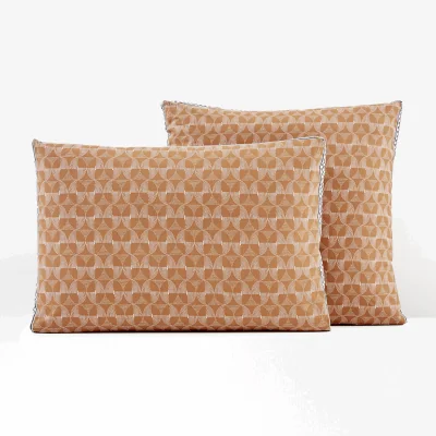 La Redoute Nairobi Graphic 100% Cotton Percale 200 Thread Count Pillowcase