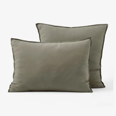 La Redoute Elina 100% Washed Linen Pillowcase