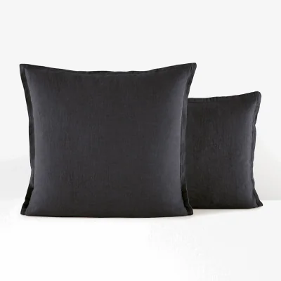 La Redoute Linot Ruffle 100% Washed Linen Pillowcase