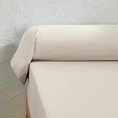 La Redoute Best Quality Plain 100% Cotton Percale 200 Thread Count Bolster Pillowcase