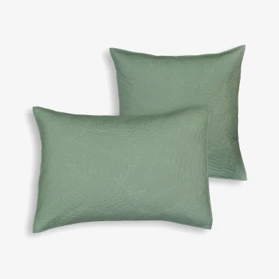La Redoute Tropical 100% Cotton Percale Pillowcase