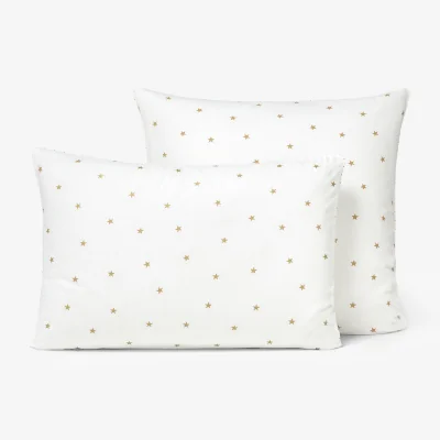 La Redoute Stella Stars 100% Organic Cotton 500 Thread Count Pillowcase